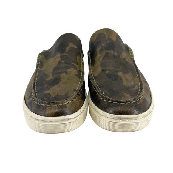 SOFFT Somers III Slide Slip On Sneaker Camo Leather Mule Size 8.5 - Picture 2 of 11